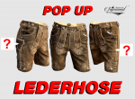 POP UP Lederhose kurz "Sigismund"